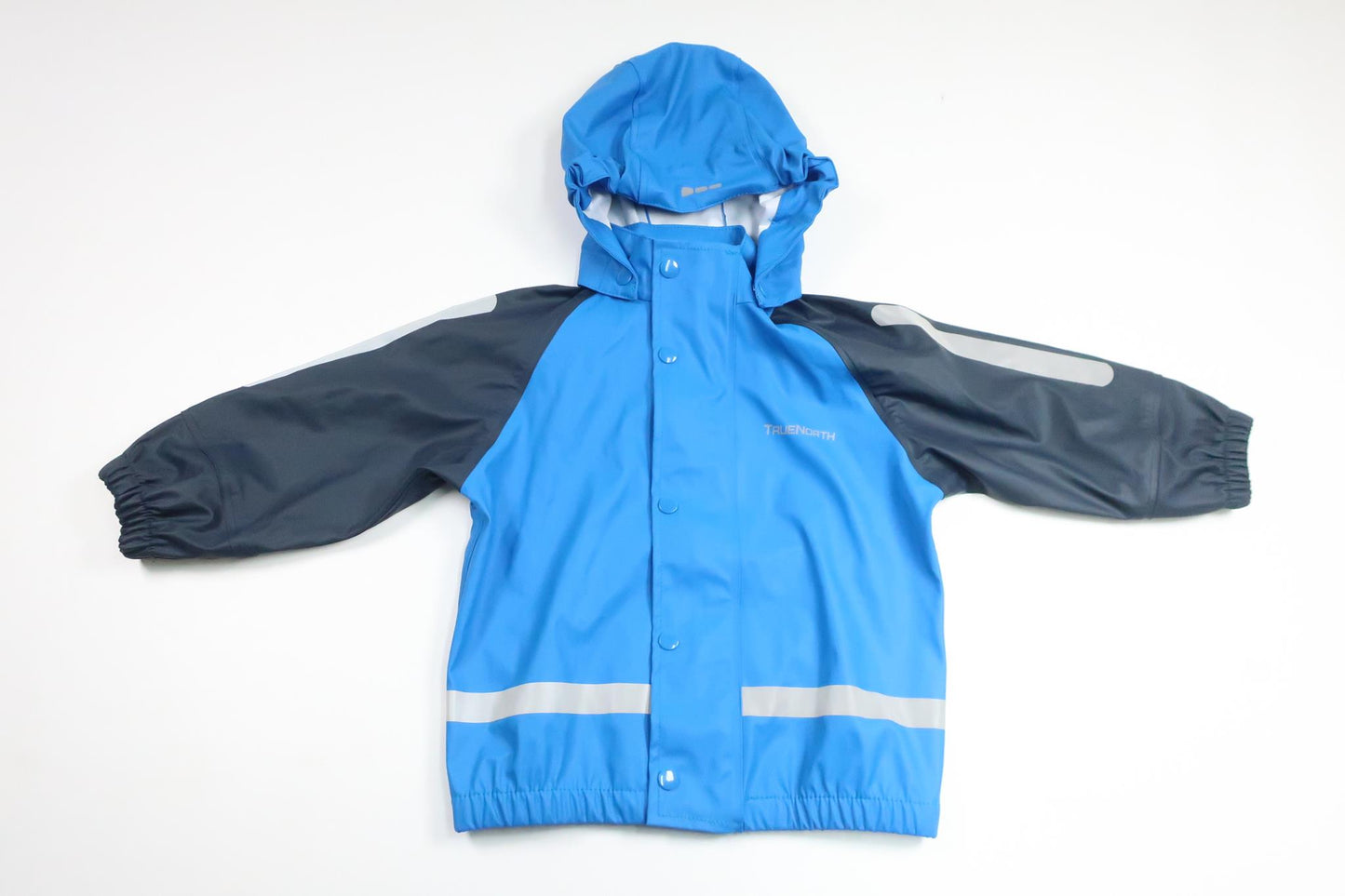 Regnjacka från True North - Storlek 86/92 - Blå