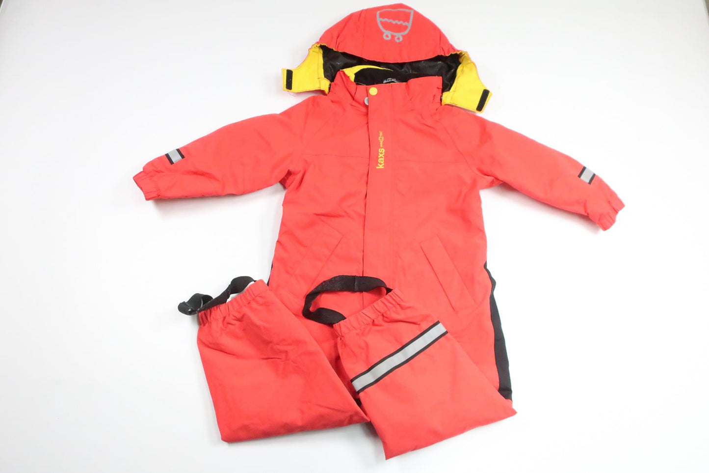 Skaloverall från KAXS - Storlek 92 - Röd