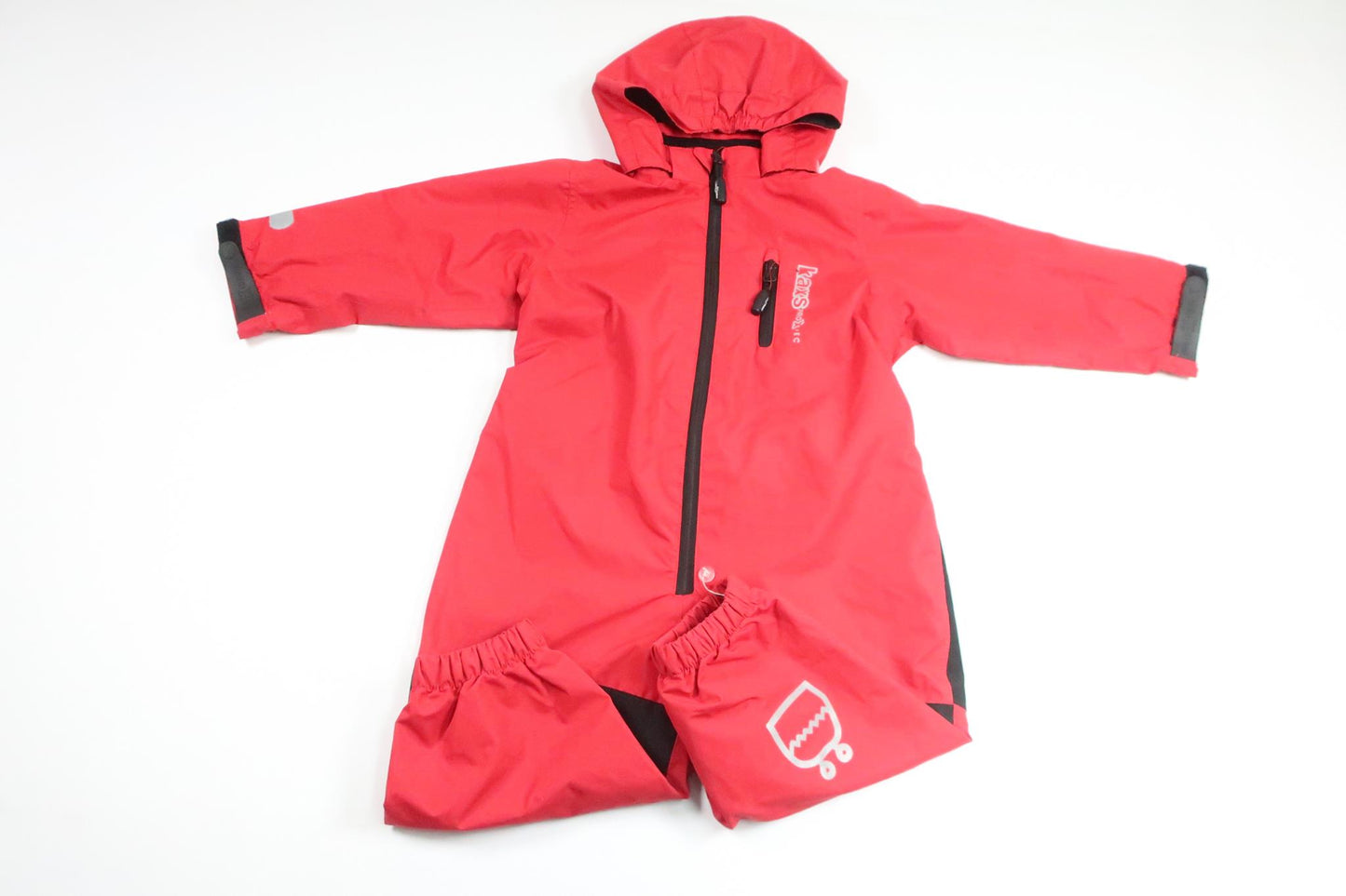 Skaloverall från KAXS - Storlek 86 - Röd