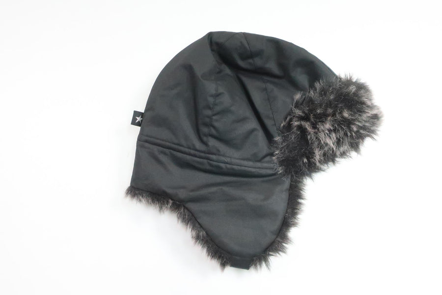Vintermössa/Hjälmmössa från Okänt - Storlek 46 - Svart