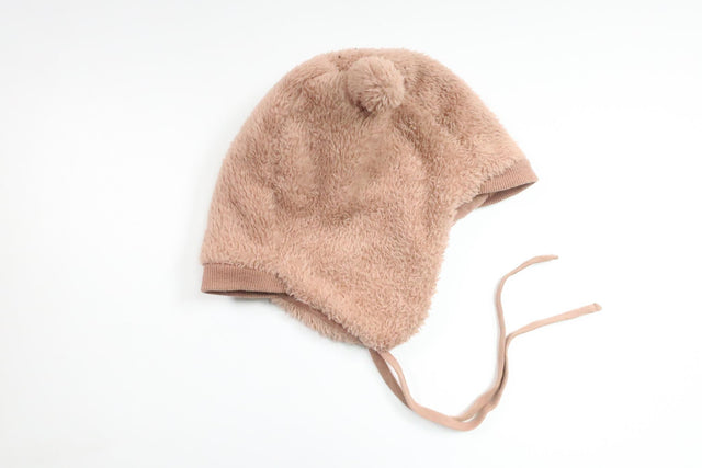 Mössa i fleece från Åhléns - Storlek 48/50 - Beige