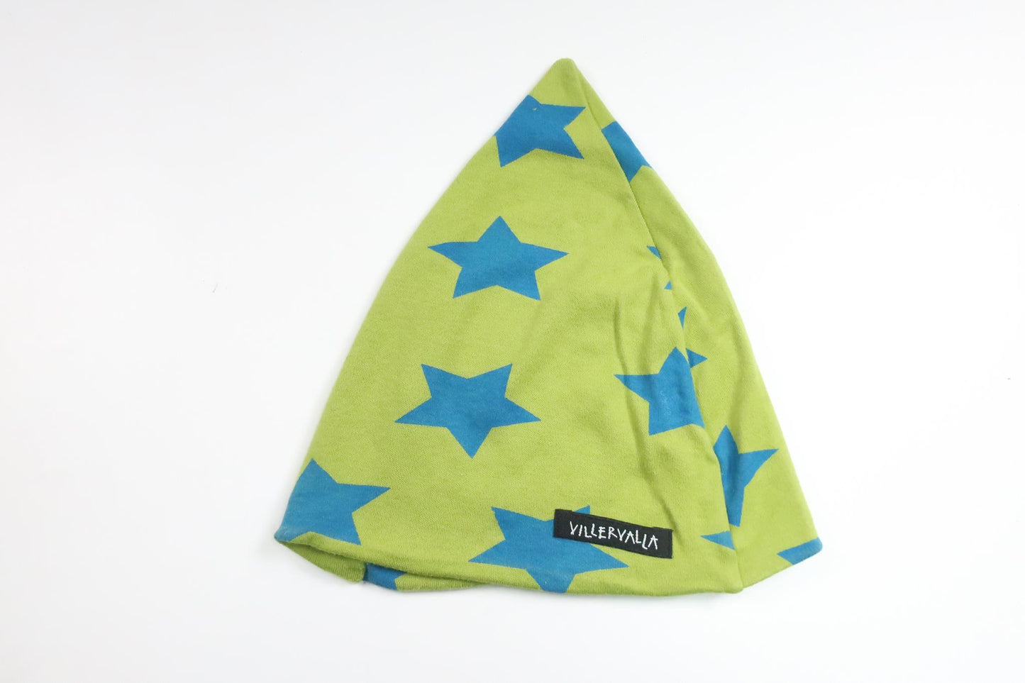 Mössa med stjärnor från Villervalla - Storlek 74/80 - Grön