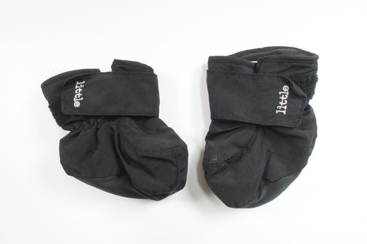 Fleecefodrade tossor från Lindex - Storlek 62/68 - Svart