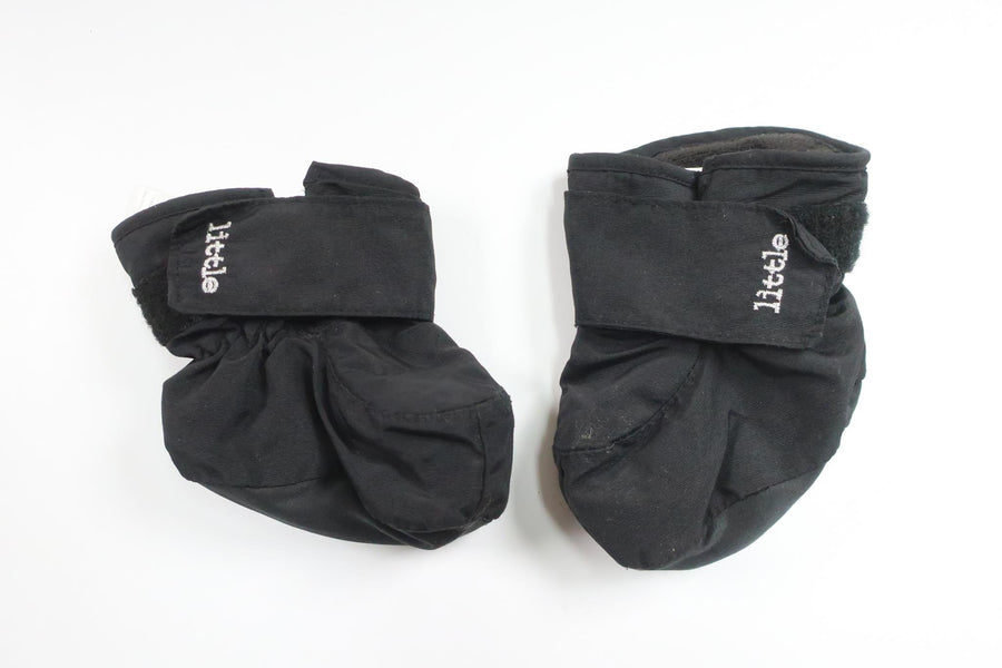 Fleecefodrade tossor från Lindex - Storlek 62/68 - Svart