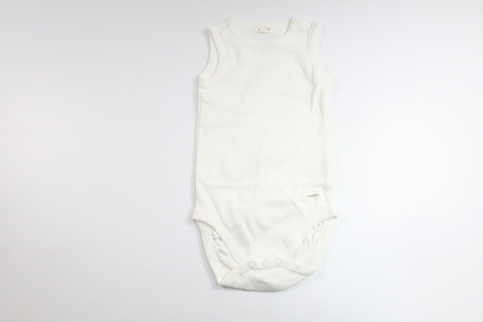 Linnebody från Newbie - Storlek 86 - Vit