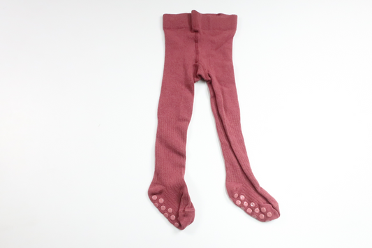 Strumpbyxor med anti-slip från Newbie - Storlek 74/80 - Rosa