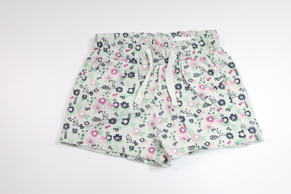 Blommiga shorts från Sweetie - Storlek 86 - Blå