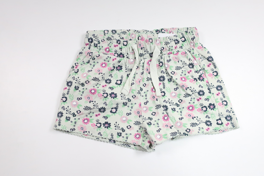 Blommiga shorts från Sweetie - Storlek 86 - Blå