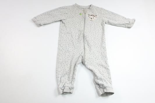 Pyjamas från Pytteliten - Storlek 74 - Grå