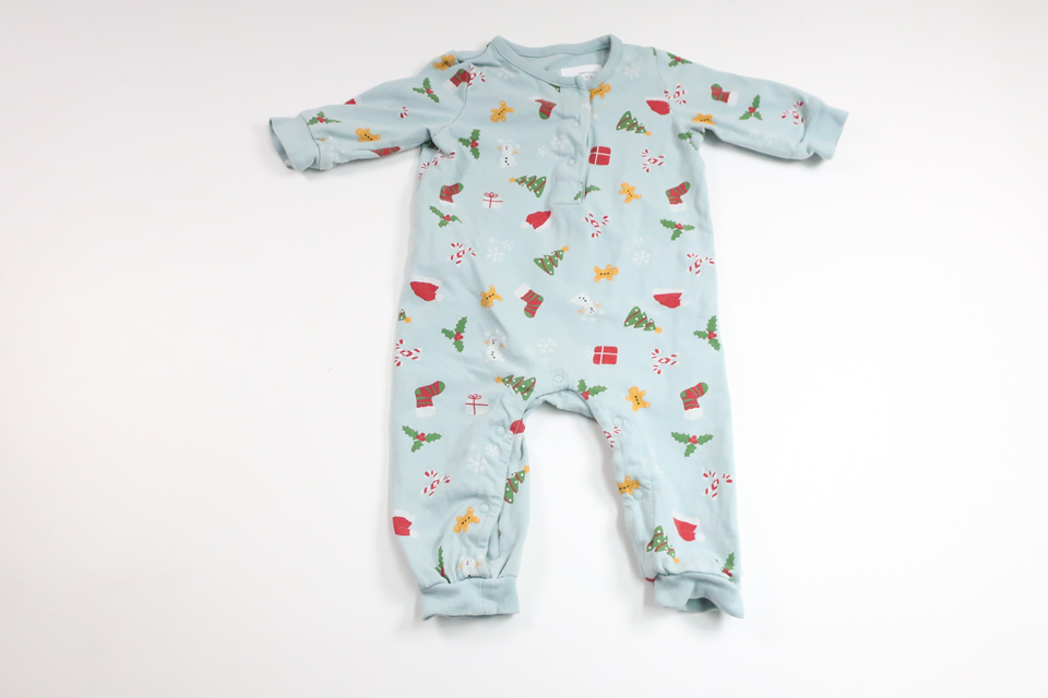 Pyjamas från ICA I Love Eco - Storlek 68 - Blå