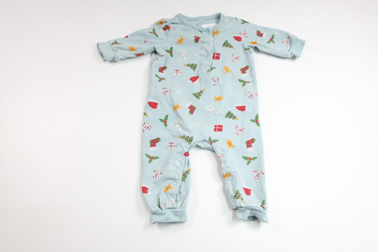 Pyjamas från ICA I Love Eco - Storlek 68 - Blå