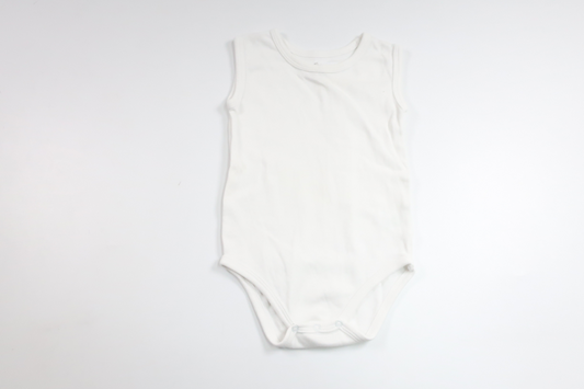 Linnebody från Basic U - Storlek 74 - Vit