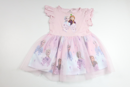 Tyllklänning med Frost från H&M - Storlek 92 - Rosa