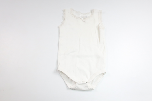 Linnebody från Petite Mini - Storlek 68 - Vit