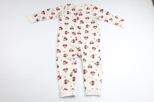 Pyjamas med Mimmi från H&M - Storlek 74/80 - Vit