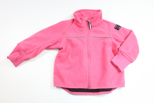 Vindfleece jacka från Polarn o. Pyret - Storlek 80 - Rosa