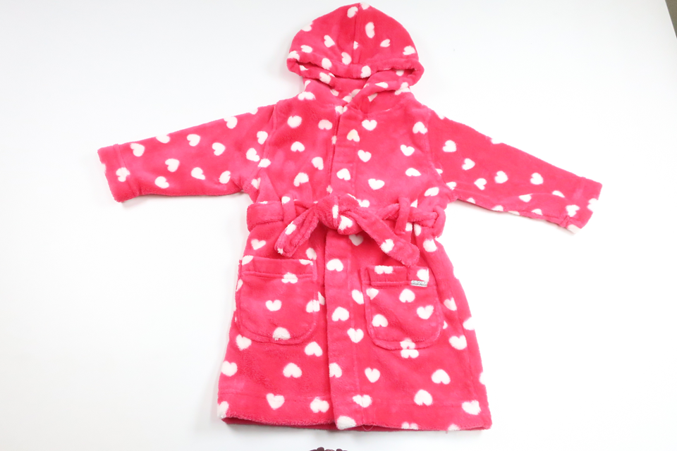 Morgonrock/Badrock från Name It - Storlek 92 - Rosa