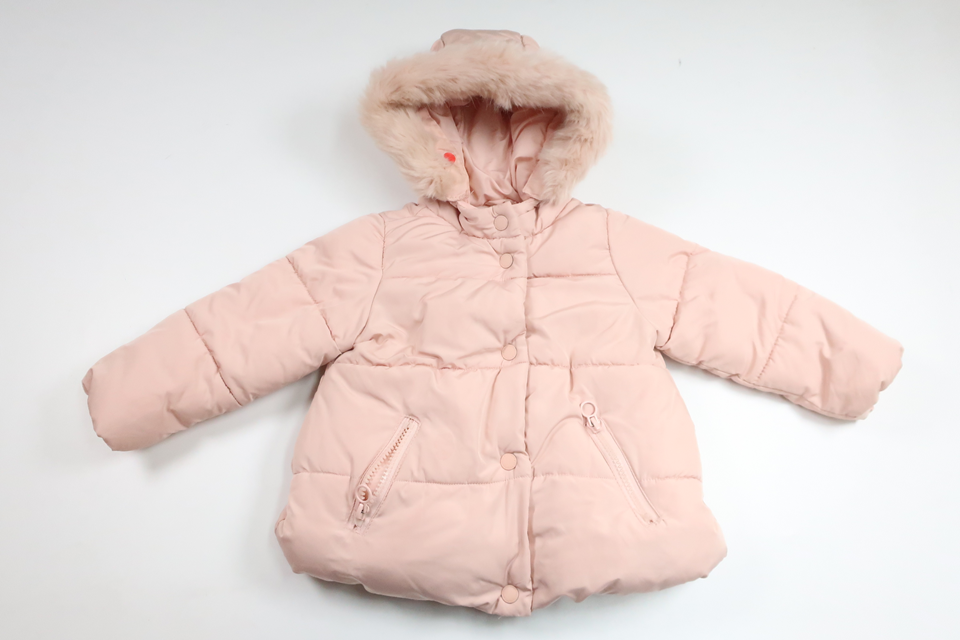Vadderad jacka från Zara - Storlek 86 - Rosa