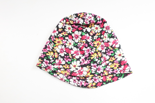 Blommig mössa från Okänt - Storlek 74/80 - Multi