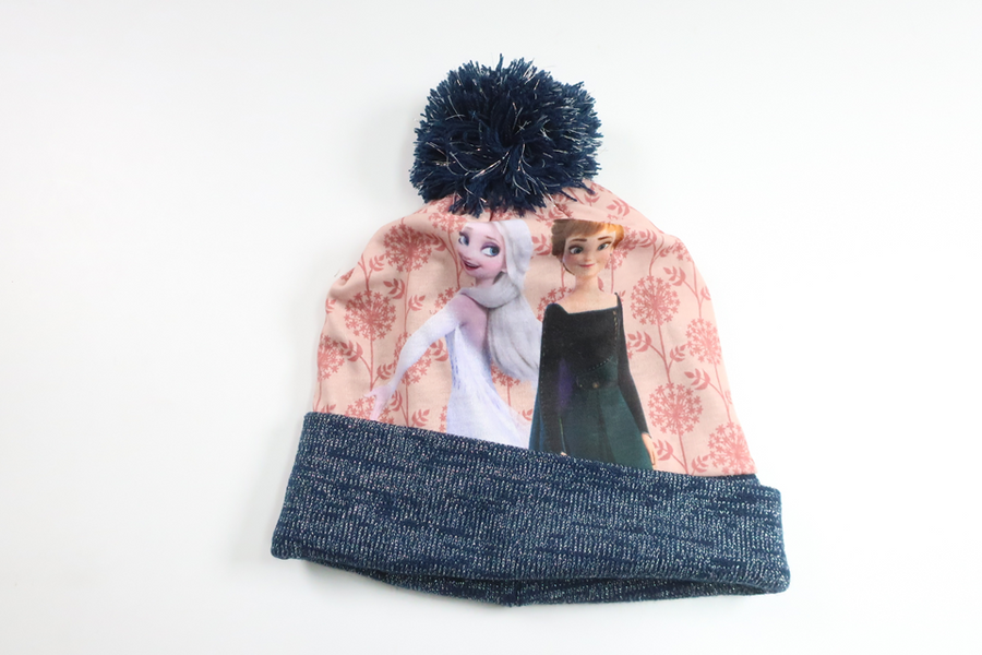 Mössa med Frost från Okänt - Storlek 52/54 - Marinblå