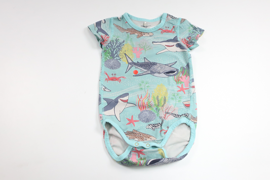 Body från Polarn o. Pyret - Storlek 74 - Blå