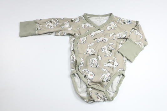 Omlottbody från Polarn o. Pyret - Storlek 62 - Grön