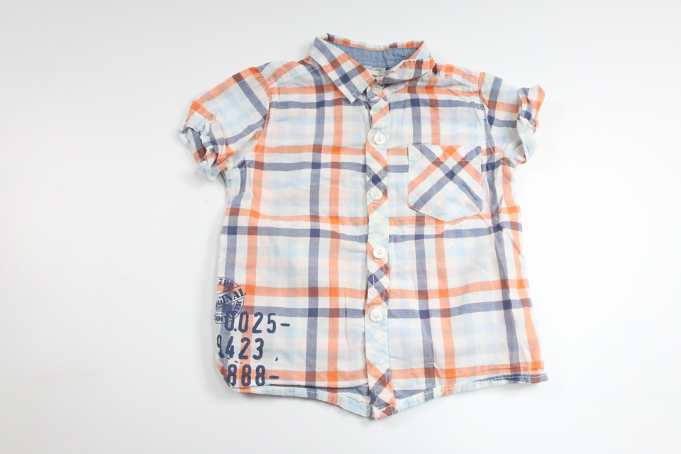 Rutig skjorta från Kappahl - Storlek 80 - Multi