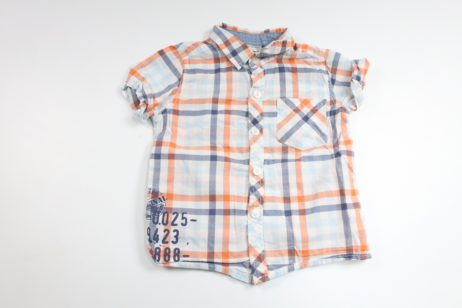 Rutig skjorta från Kappahl - Storlek 80 - Multi