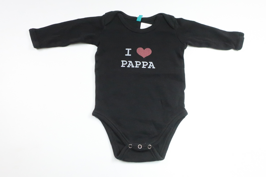 Body från Spread Shirt - Storlek 74 - Svart