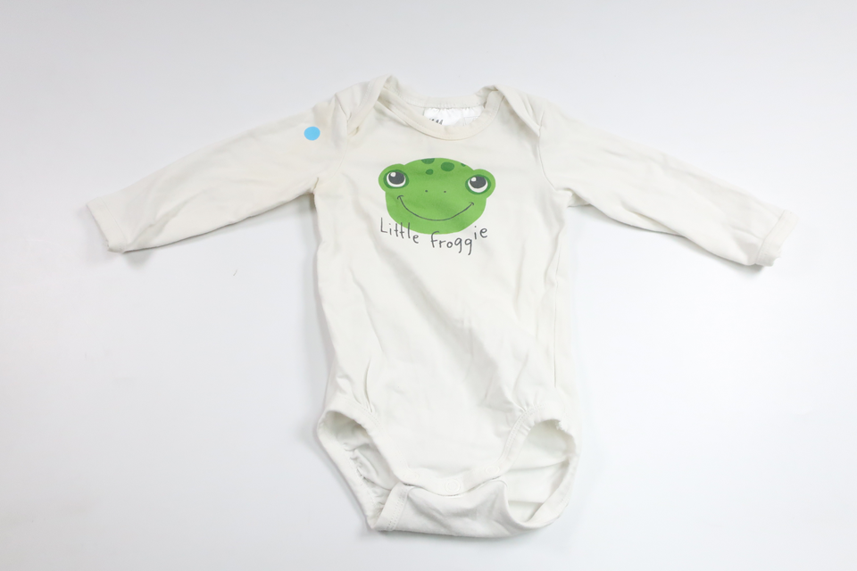 Body från H&M - Storlek 62 - Benvit