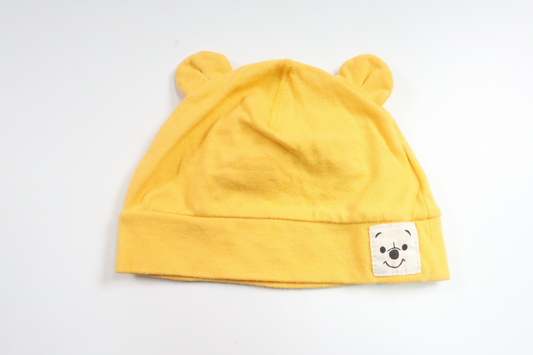 Mössa Nalle Puh från H&M - Storlek 56 - Gul