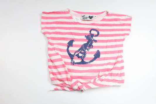 Randig tröja från Sweet Heart - Storlek 92 - Rosa