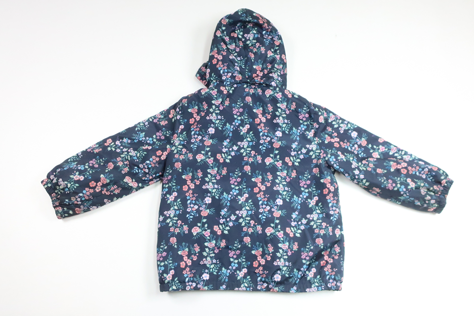 Fleecefodrad vindjacka från H&M - Storlek 86 - Marinblå