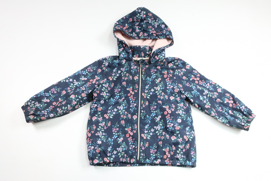 Fleecefodrad vindjacka från H&M - Storlek 86 - Marinblå