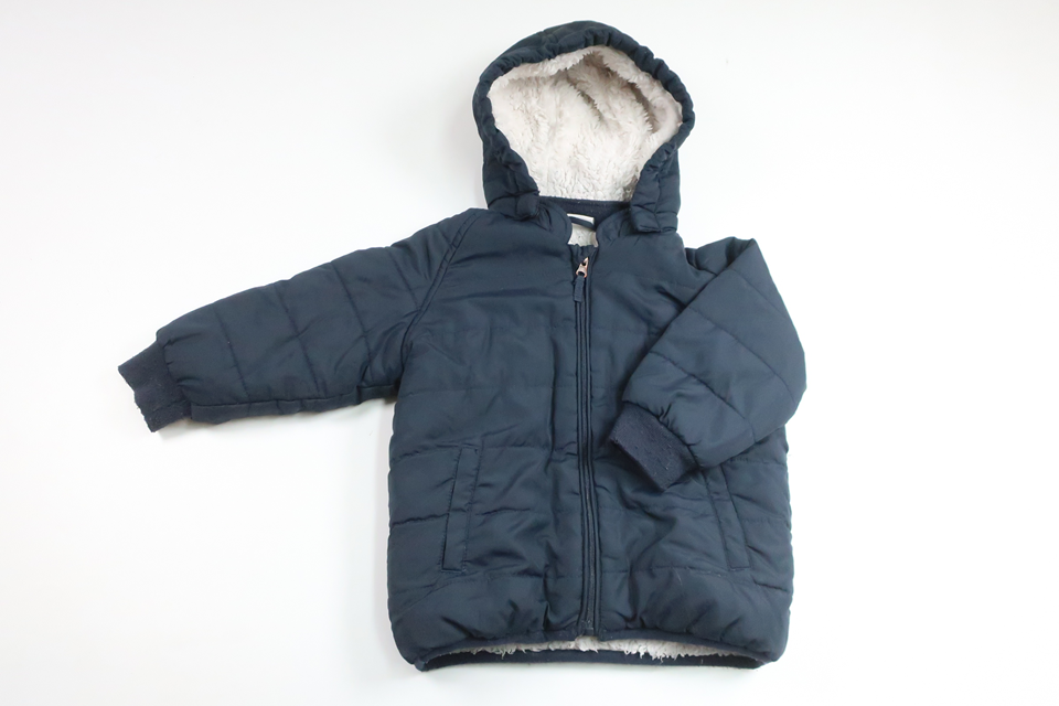 Vadderad jacka från Lindex - Storlek 86 - Marinblå