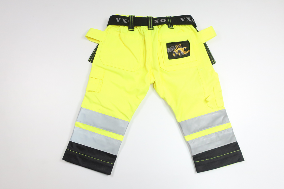 Arbetsbyxor från VXO Kids - Storlek 90 - Gul