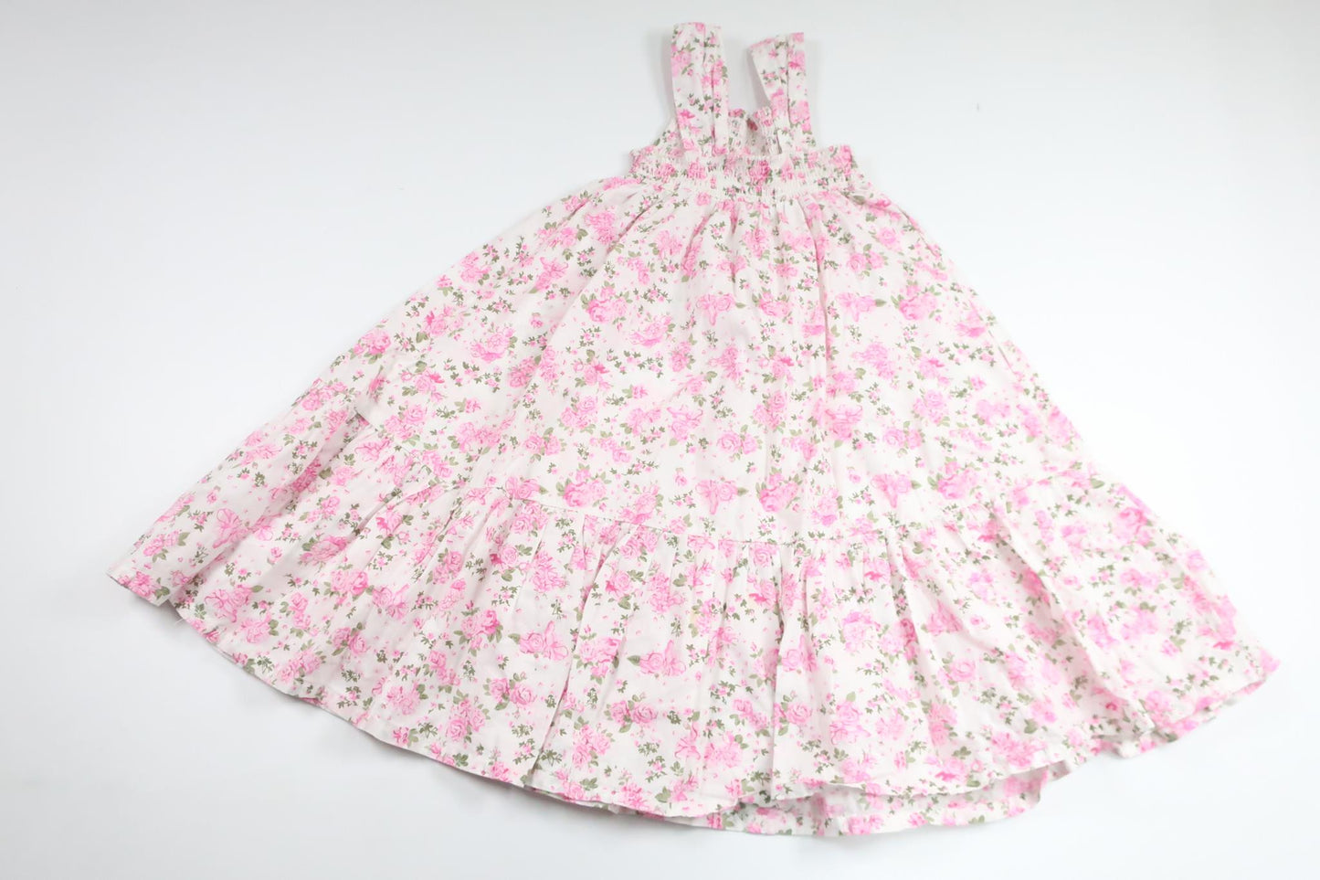 Blommig klänning från H&M - Storlek 116 - Rosa