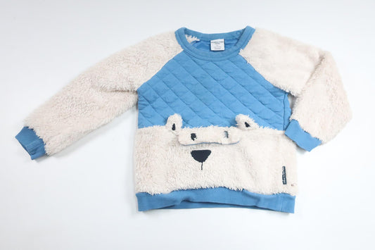 Sweatshirt från Polarn o. Pyret - Storlek 92 - Blå