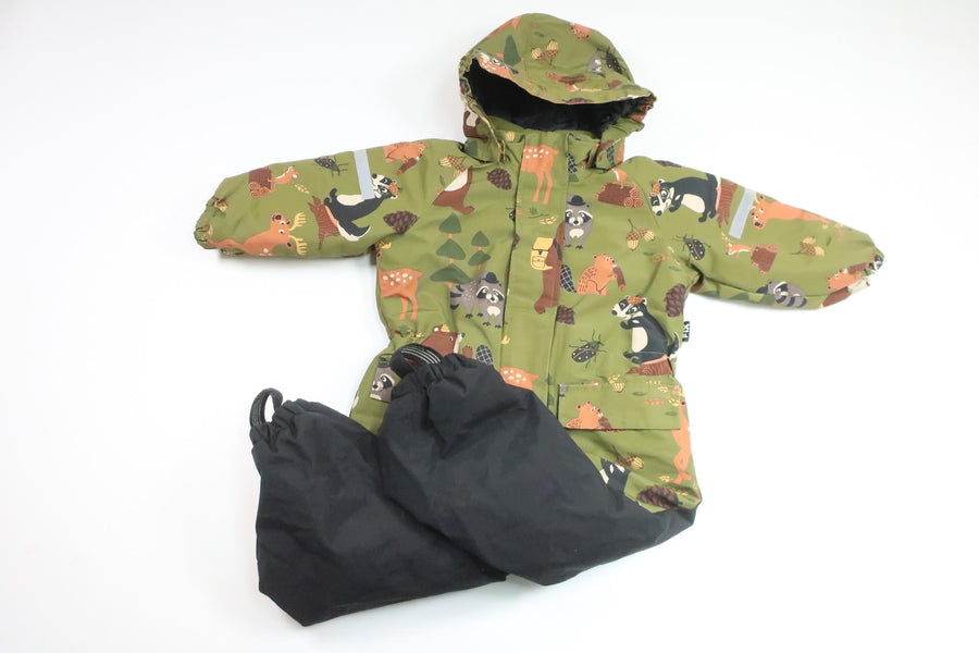 Vinteroverall från FIX by Lindex - Storlek 92 - Grön