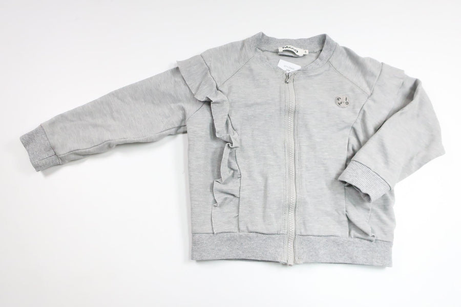 Kofta med volang från Molo - Storlek 104 - Grå