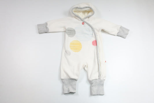 Fleeceoverall från Reima - Storlek 56 - Benvit