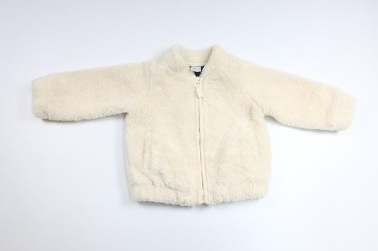 Teddy jacka  från H&M - Storlek 74 - Benvit