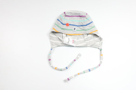 Randig mössa från Polarn o. Pyret - Storlek 44 - Grå