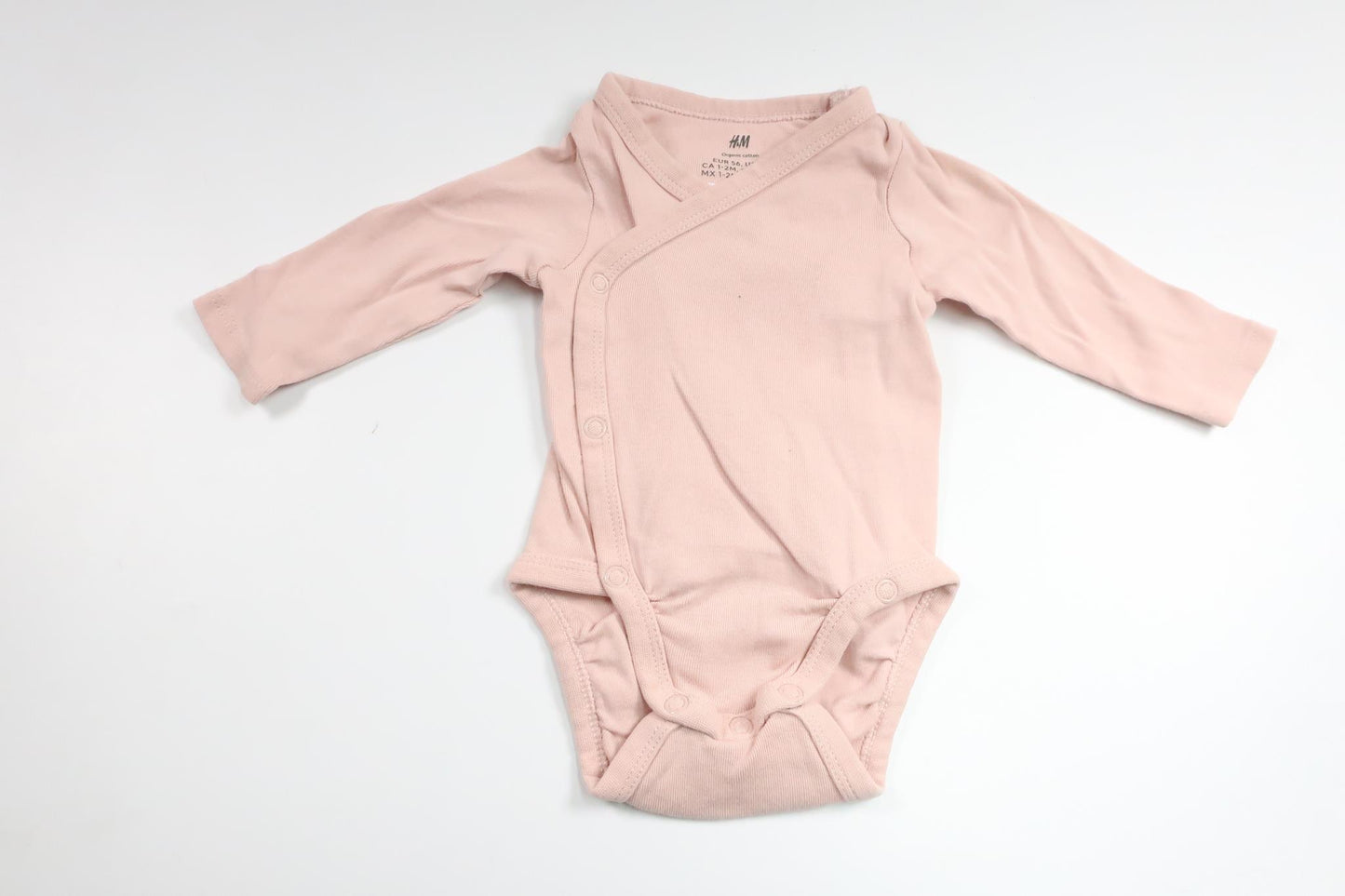 Wrap bodysuit from H&M - Size 56 - Pink