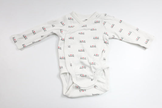 Wrap bodysuit from H&M - Size 56 - White