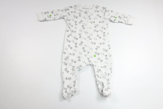 Pyjamas från Basic U - Storlek 62 - Vit