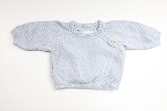 Stickad kofta från H&M - Storlek 50 - Grå