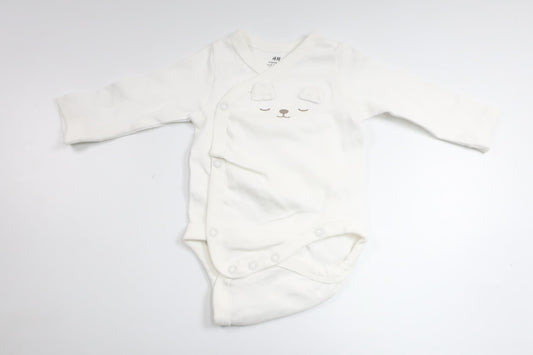 Omlottbody från H&M - Storlek 62 - Vit