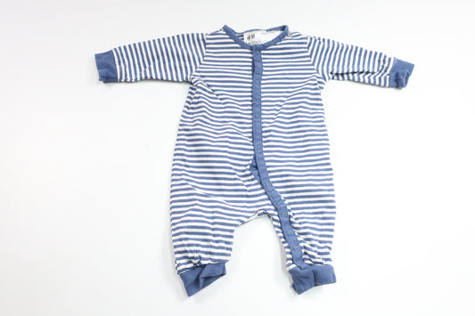 Randig pyjamas från H&M - Storlek 50 - Blå