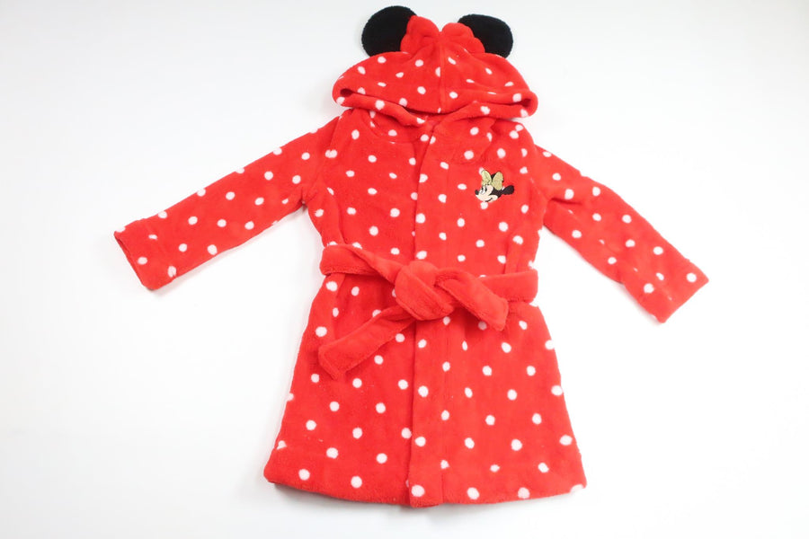 Morgonrock/Badrock med Mimmi från H&M - Storlek 98/104 - Röd